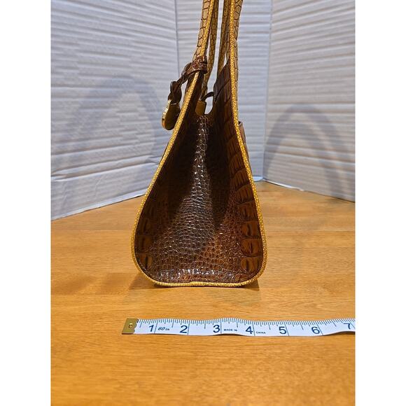 Brahmin Handbags Sophie Honey Tricolor Fairhaven, MA Handcrafted Italian Leather - Picture 3 of 16